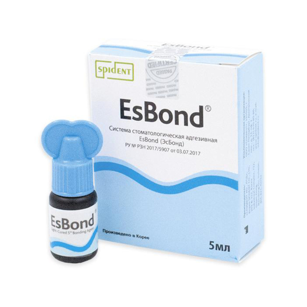 EsBond — однокомпонентный адгезив V-поколения для пломбировочных материалов, 5 мл - фото 0