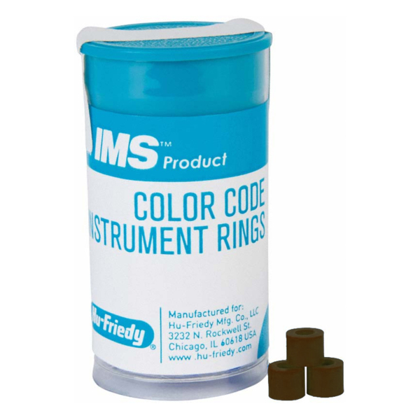 Кольца маркировочные IMS, макси, коричневые, для ручек №6, 7, 8, 9, 50 шт - фото 0