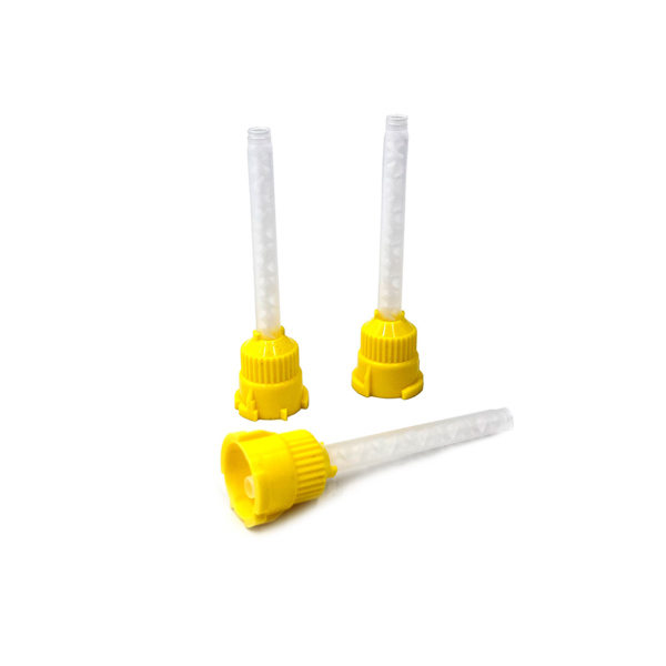 Mixing tips - смешивающие канюли для шприца, желтые, D=4,2 мм, 10 шт - фото 0