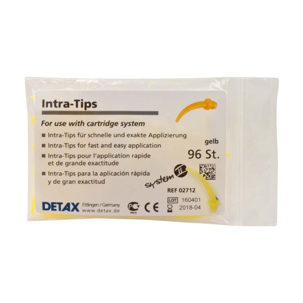 Intra-Oral-Tips - внутриротовые насадки, жёлтые, 96 шт - фото 1