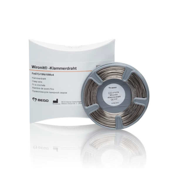 Wironit-Edelstahldraht - проволока для кламмеров, круглая, 1,0, 10 м - фото 1