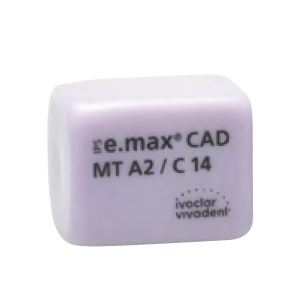 IPS e.max CAD CEREC/inLab MT - блоки для фрезерования, цвет A3, C14, 5 шт - фото 0