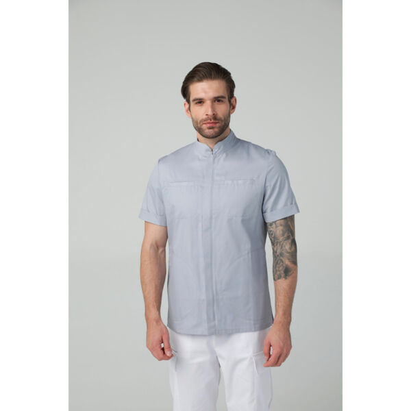 Туника мужская Dr. Nice, на молнии, серый, 58 - фото 2