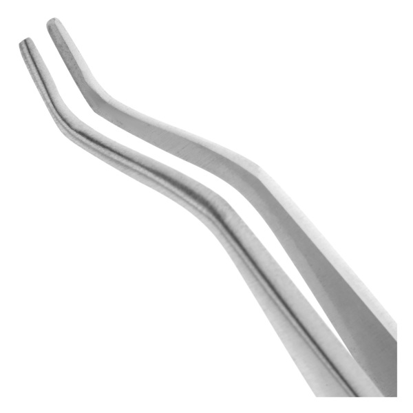 Пинцет ортодонтический HLW H-322C*, обратный, изогнутый, с позиционером, для брекетов, 160 мм - фото 2