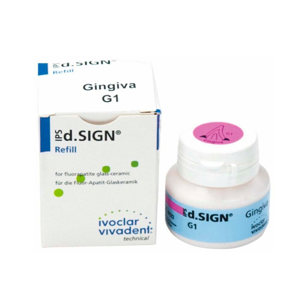 IPS d.SIGN Gingiva - десневая масса, цвет 1, 20 г - фото 0