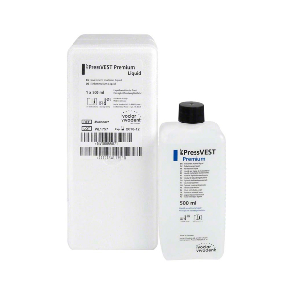 IPS PressVEST Premium Liquid - жидкость для паковочной массы, 0.5 л - фото 0