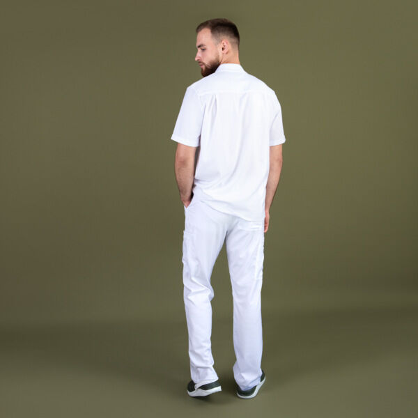 Брюки мужские Тезис TZ610, белый, 54 - фото 2