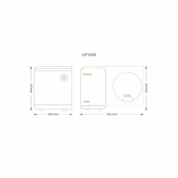 Зуботехнический 3D-сканер Up3d UP1000, сверхточный 5 мкм, для сканирования гипсовых моделей и слепков - фото 3