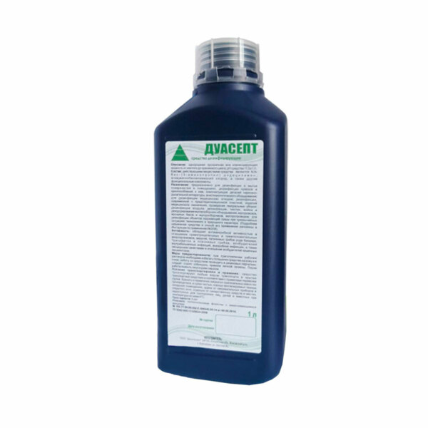 Дезинфектор Дельтасепт ДУАСЕПТ, концентрат для обработки поверхностей, 1000 мл - фото 0
