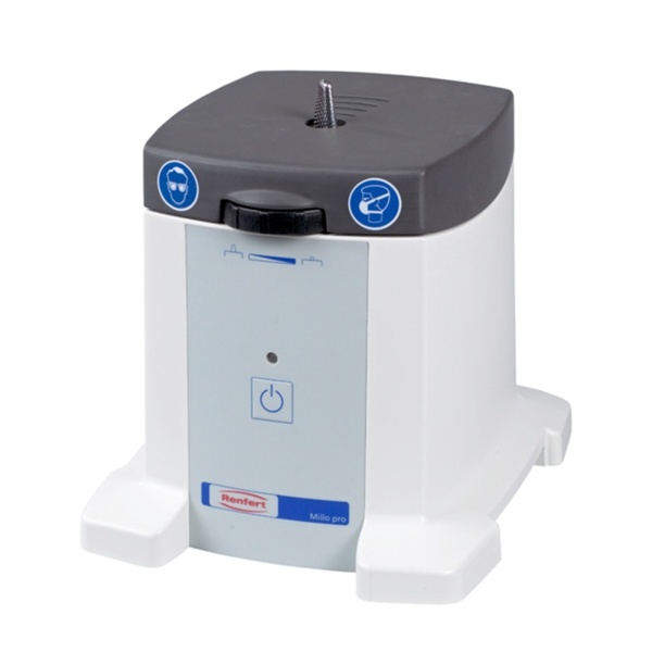 Стоматологический фрезерный станок Renfert Millo Pro, для гипсовых моделей, сухая обработка, регулировка высоты фрезы - фото 2