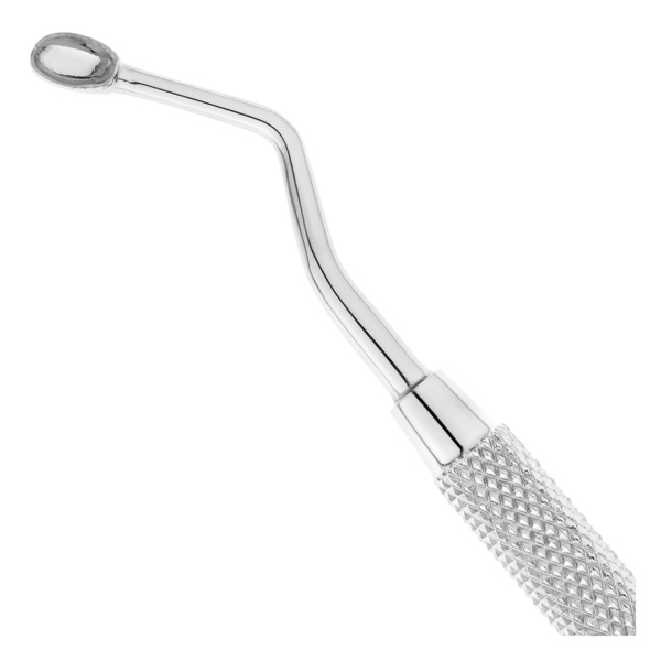 Ложка кюретажная Hemingway, овальная, 4,0 мм, угол терминального изгиба >90  - фото 3