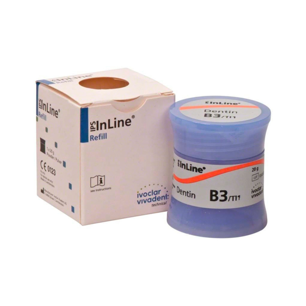 IPS InLine Dentin A-D - дентин, цвет B3, 20 г - фото 0