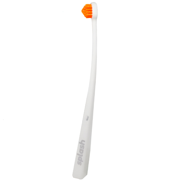 Зубная щетка Splash Brush Single 120, очень мягкая, белый, 1 шт - фото 0