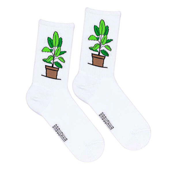 Носки женские, "Фикус", белый, 36-40 - фото 0