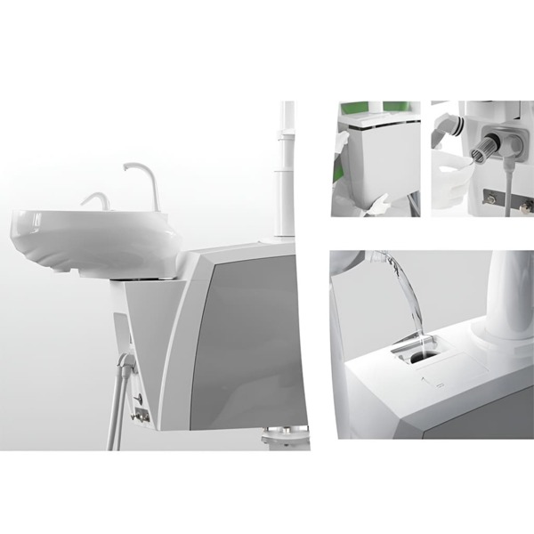Стоматологическая установка Cingol X1, нижняя подача, взрослая - фото 3