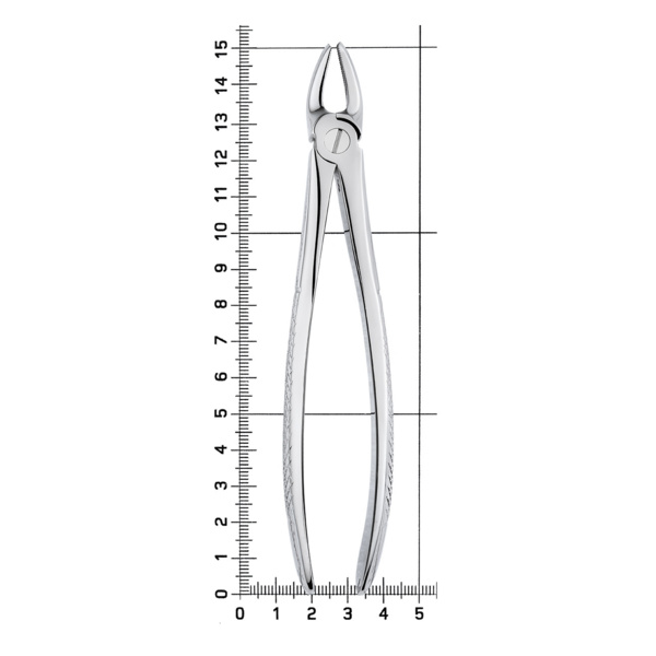 Щипцы для удаления зубов, детские, верхние моляры, S-образные, стандартные - фото 7