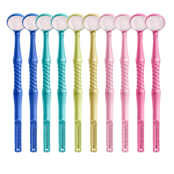 Зеркало стоматологическое Dialog M2 Endo-Guage, родиевое, №4.5, 10 шт - фото 0