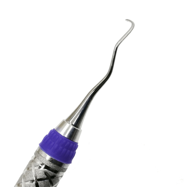 Кюрета Gracey #13/14, для дистальных поверхностей, фиолетовый, ручка №9 - фото 5