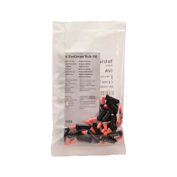 Tetric EvoCeram Bulk Fill Refill - композитный материал светоотверждаемый, цвет IVA, 20x0.2 г - фото 1