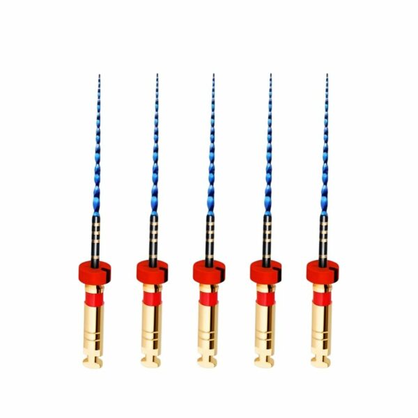 Файлы машинные Eurofile T-Flex, стерильный, для препарирования каналов, 25 мм, №55/.04, никель-титан, 5 шт - фото 0