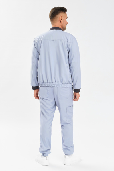 Бомбер мужской Тезис TZ690, серый, 46 - фото 2