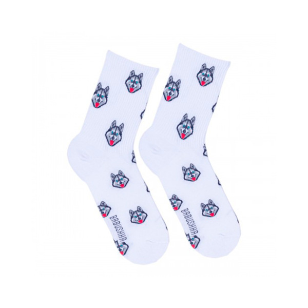 Носки женские, "Хаски", белый, 36-40 - фото 0