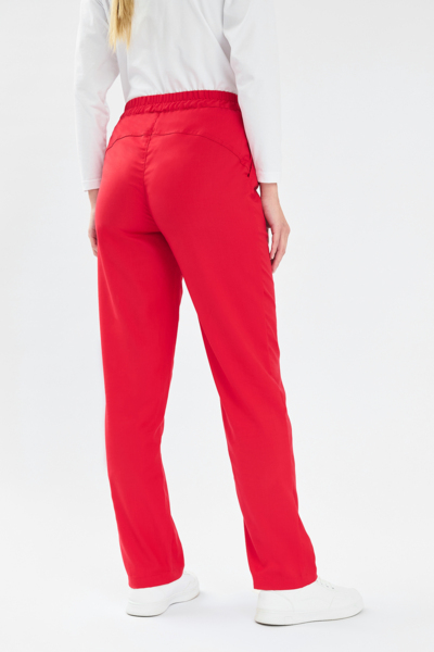 Брюки женские Тезис TZ325, красный, 44 - фото 2