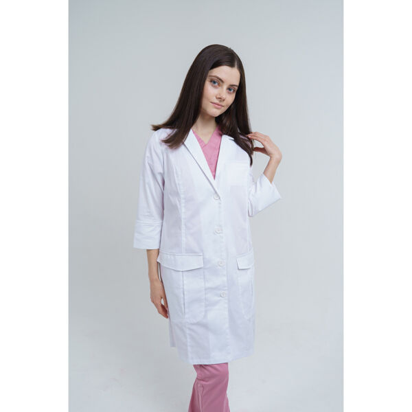 Халат женский Тезис TZ120, белый, 50 - фото 0