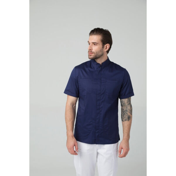 Туника мужская Dr. Nice, на молнии, синий, 56 - фото 3