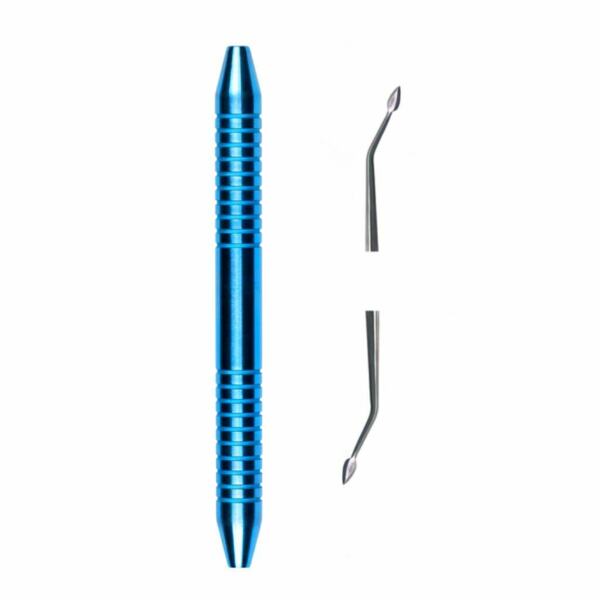 Кюретка Микрохирургические технологии Steigman, стоматологическая, для безопасного поднятия слизистой, двусторонняя, 3.0х3.0 мм, длина 180 мм, ручка B, 1 шт - фото 0