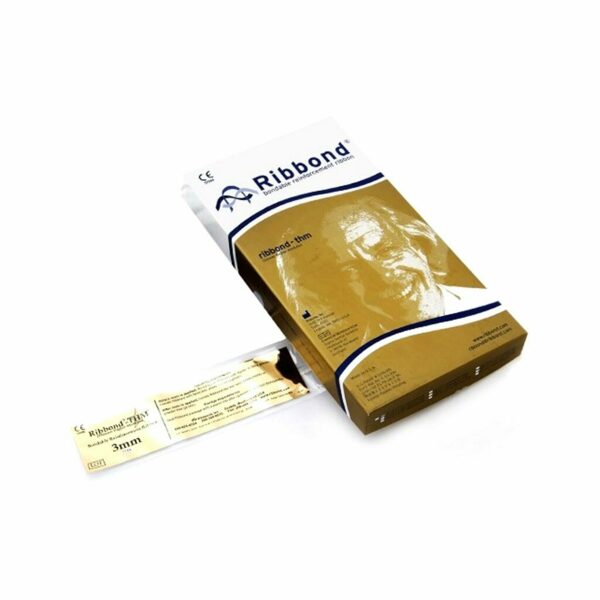 Лента Ribbond THM, для шинирования, набор, 3 мм x 22 см, толщина нити 0.18 мм, без ножниц - фото 0