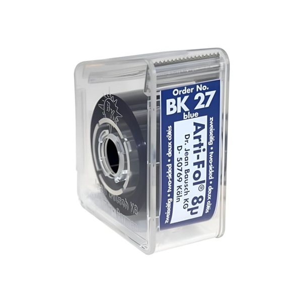 Фольга артикуляционная Bausch Arti-Fol, двухсторонняя, синяя, 8 мкм, 22 мм х 20 м, 1шт - фото 2