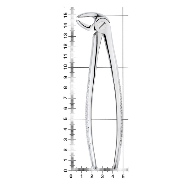 Щипцы для удаления зубов, нижние моляры слева, клювовидные, стандартные - фото 7