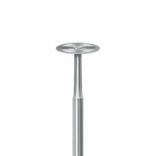 Алмазный диск для керамики 943 С, D=8.0 мм, L=0.15 мм, B=1.0 мм, HP, миниатюрный, красный - фото 0