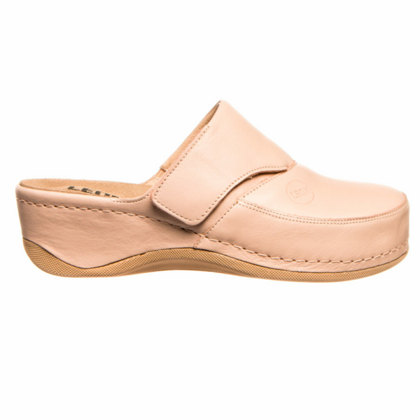 Тапочки-сабо Леон 2019, женские, пудровые, 38 - фото 0