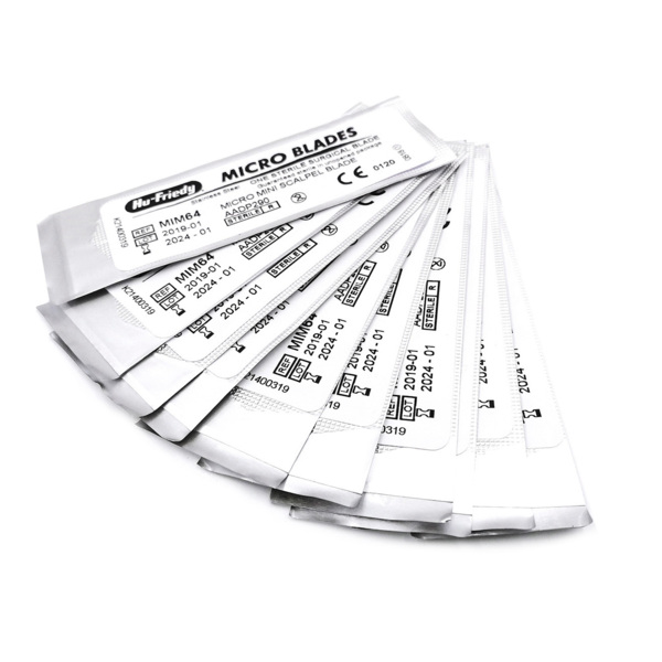 Лезвия для скальпеля Micro #64, для микрохирургии, стерильные, 12 шт - фото 2