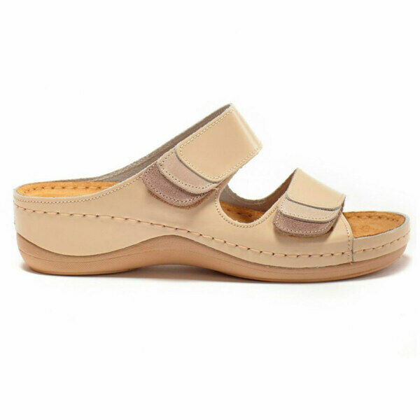 Тапочки-сабо Леон 904, женские, бежевые, 39 - фото 1