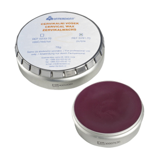 Воск цервикальный Interdent, твердый, фиолетовый, 70 г  - фото 0