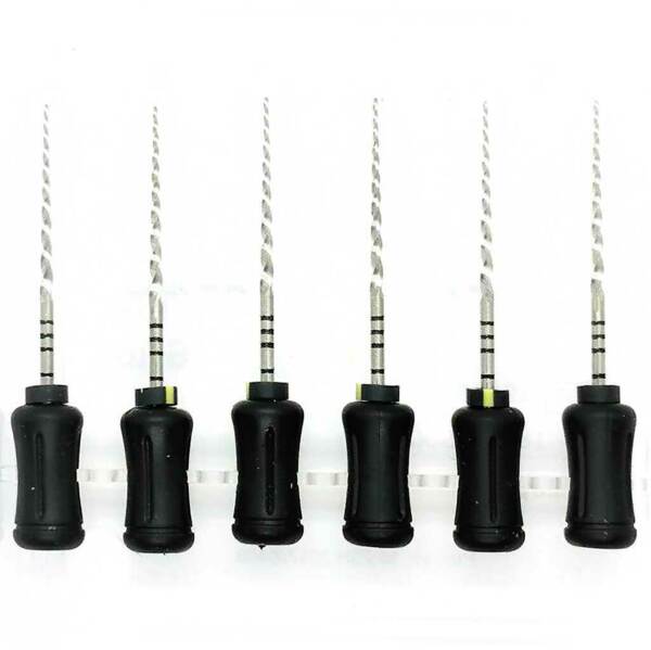 Файлы ручные Eurofile Ultratapers, для обработки корневого канала, 21 мм, №F4, никель-титан, 6 шт - фото 1