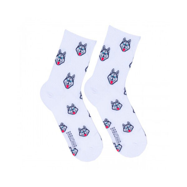 Носки мужские, "Хаски", белый, 41-45 - фото 0