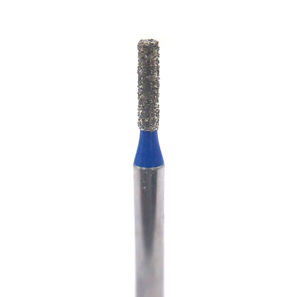 Бор алмазный Ecoline E 835 M, цилиндр, D=1.0 мм, FG S, синий, 1 шт - фото 0