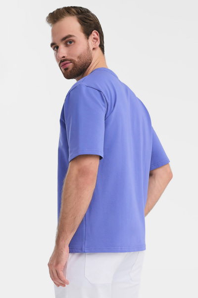 Футболка мужская Тезис TZ510, сиреневый, 54-56 - фото 3