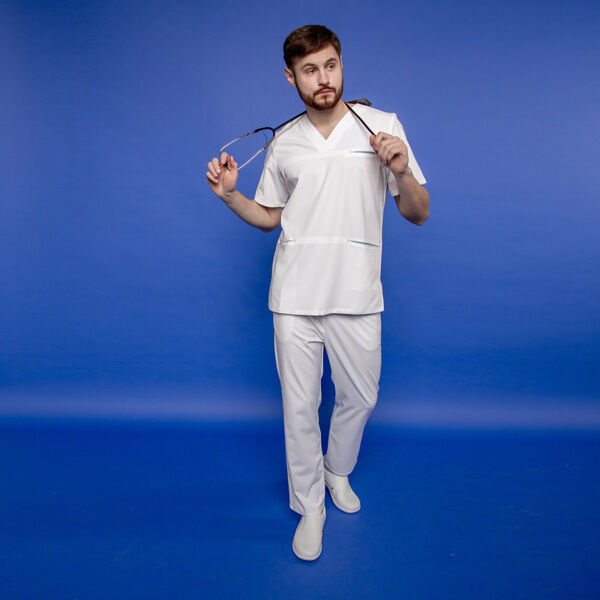 Туника мужская 257 Tennessee, R150 белый, 3XL - фото 1