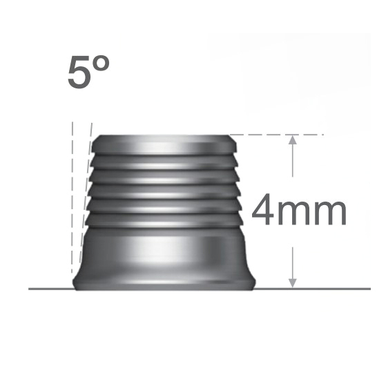 Multi Ti Base - титановые основания, высота 4.0, 5° - фото 1