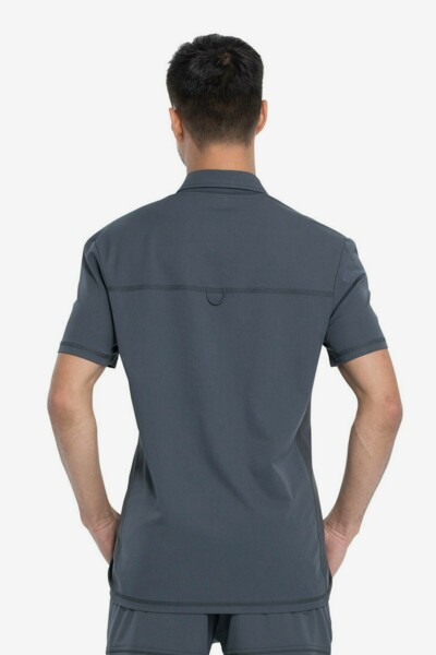 Топ медицинский мужской Dickies DK820, серый, S - фото 3