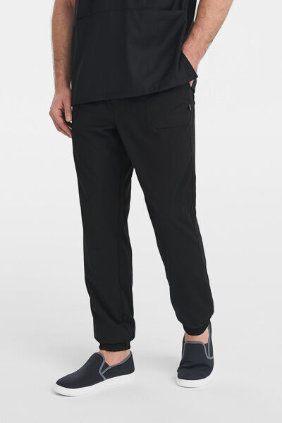 Джоггеры мужские Тезис TZ625, черный, 50 - фото 0