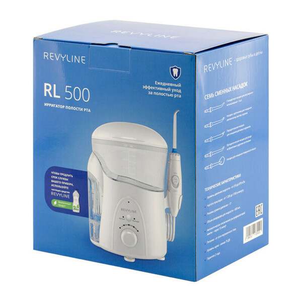 Стационарный ирригатор Revyline RL 500, белый - фото 3