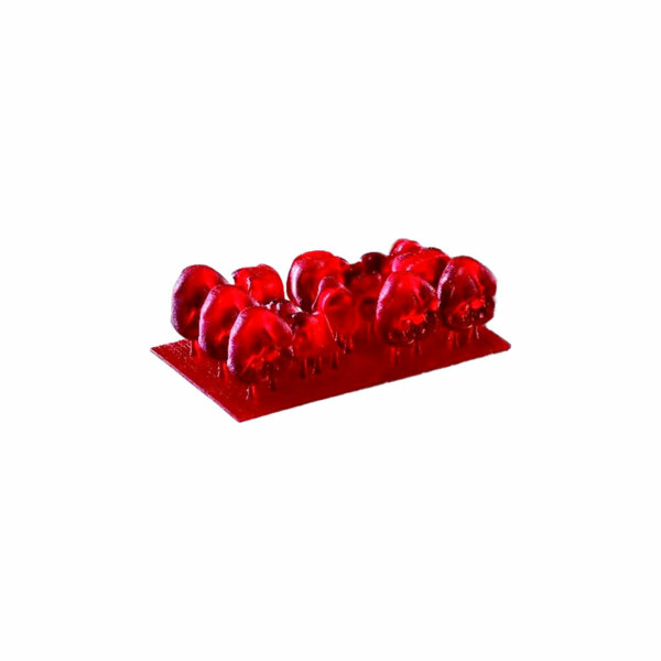 3D материал Detax Freeprint cast UV, беззольно выгораемый, красный, 0,5 кг - фото 1