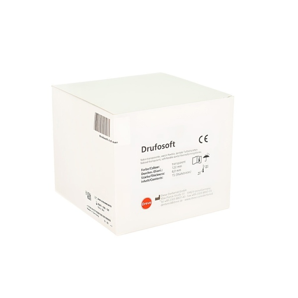 Пластины для кап Dreve DRUFOSOFT, 5.0x120 мм, мягкие, прозрачные, 15 шт - фото 2