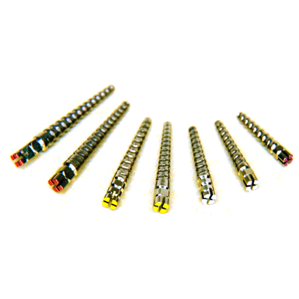 Штифт титановый, конусность 1.0, зеленый, L, 12 шт - фото 0